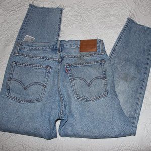 Levi's 501 Denim Straight Leg Jean Sz26 Wedgie Fit